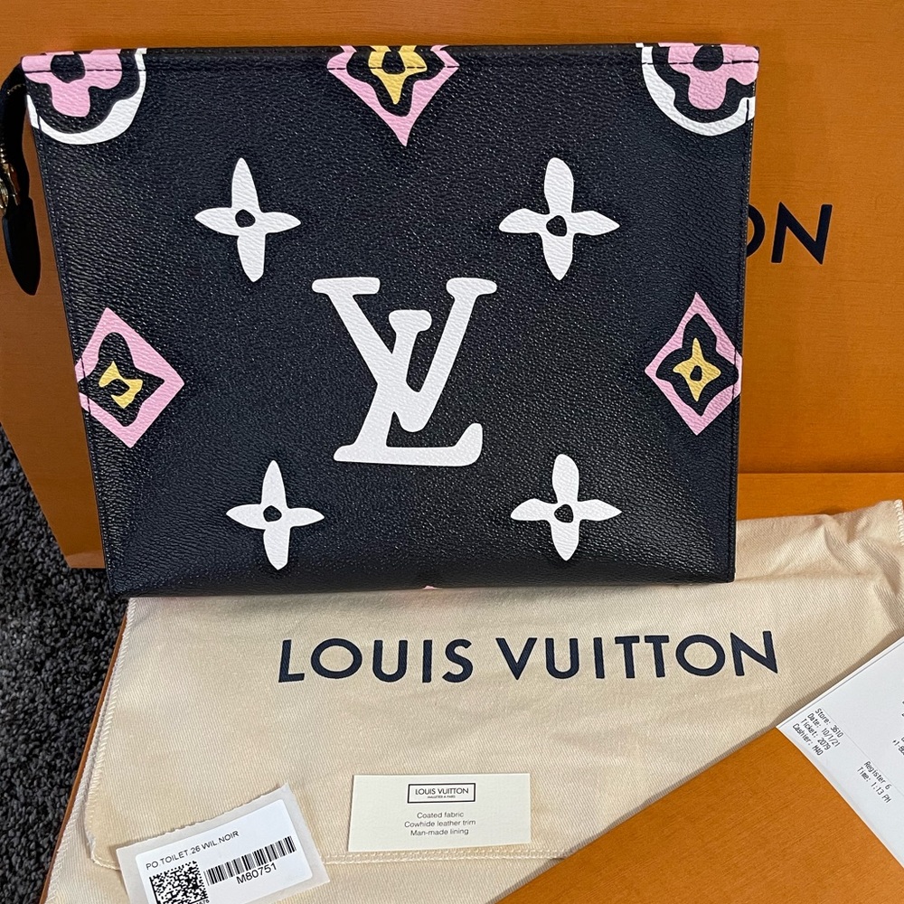 🖤💗 Louis Vuitton monogram bag pouch purse 🖤🤍💖♠️ - Picture 9 of 11